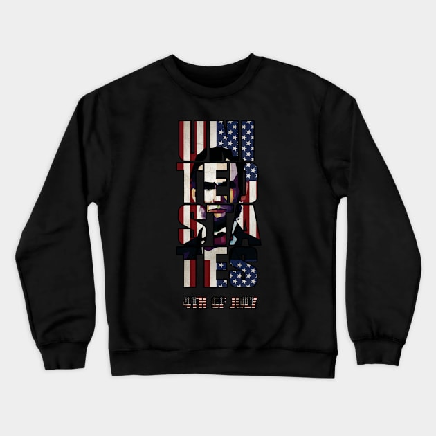 4th of July Crewneck Sweatshirt by WPAP46